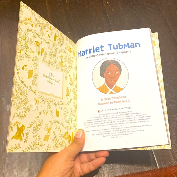 Lot of 2 Little Golden Books Martin Luther King Jr. & Harriet Tubman Civil Right - Picture 4 of 4